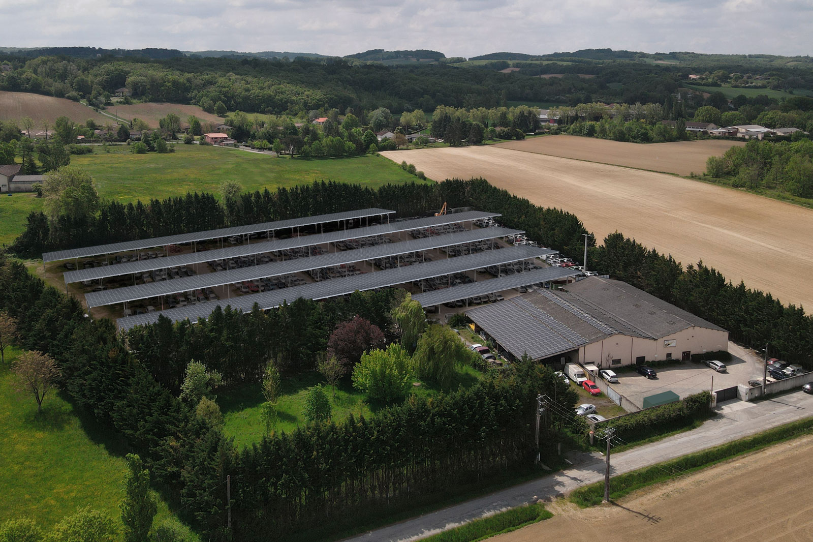 Eléments lauréat de 16,3 MWc à l&rsquo;AO CRE4